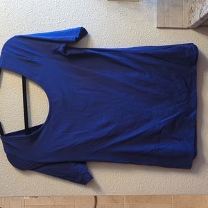 Purple scoop neck Decree t-shirt size XL New w/o tags